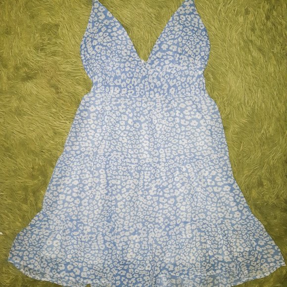 Light Blue Shein Summer Dress - Picture 2 of 2